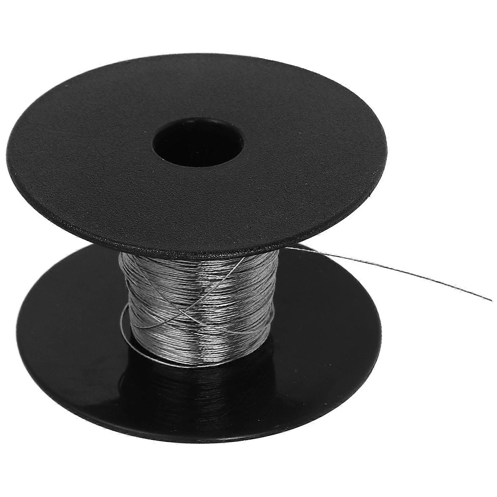 Durable Hanging Wire Roll 100 Meters Stainless Steel With 30 Aluminum Sleeves For Picture Frames And DIY Projects Suitable For All Occasions