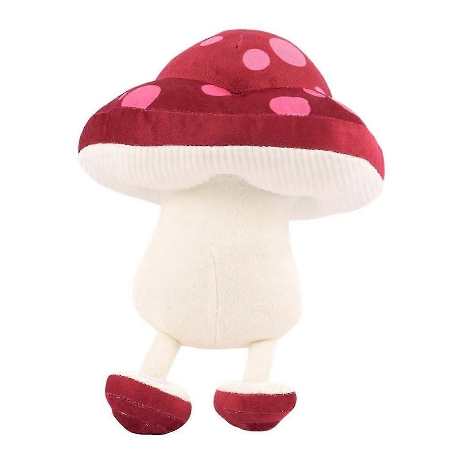 Plush Walking Mushroom Plush Toy Soft Stuffed Animal Pillow