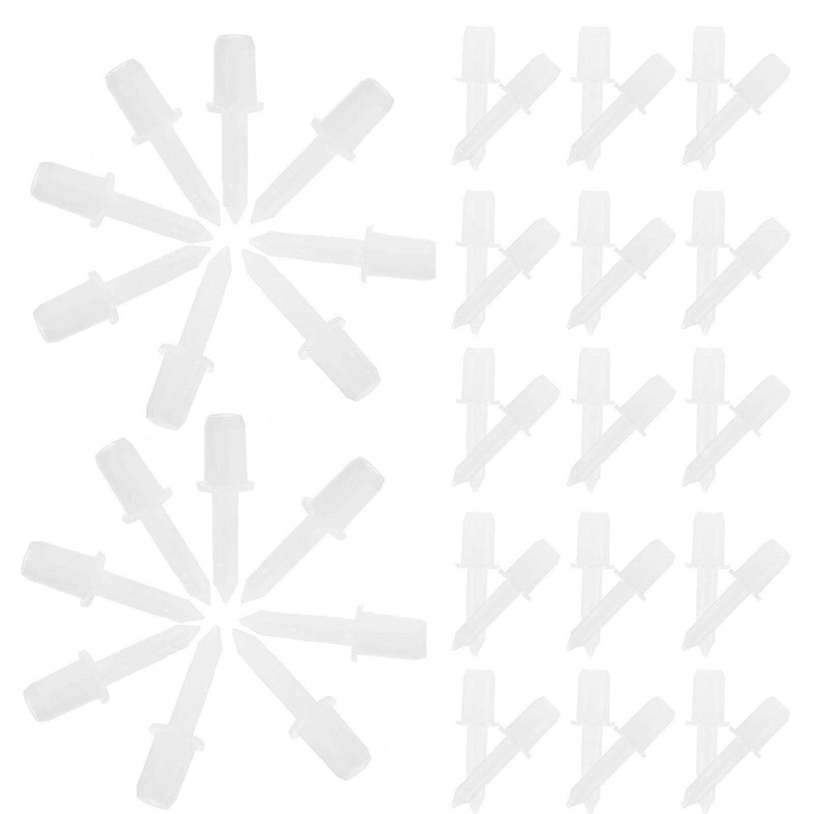White Plastic Shutter Repair Pin for Shutter 80Pcs Replacement Pins Set