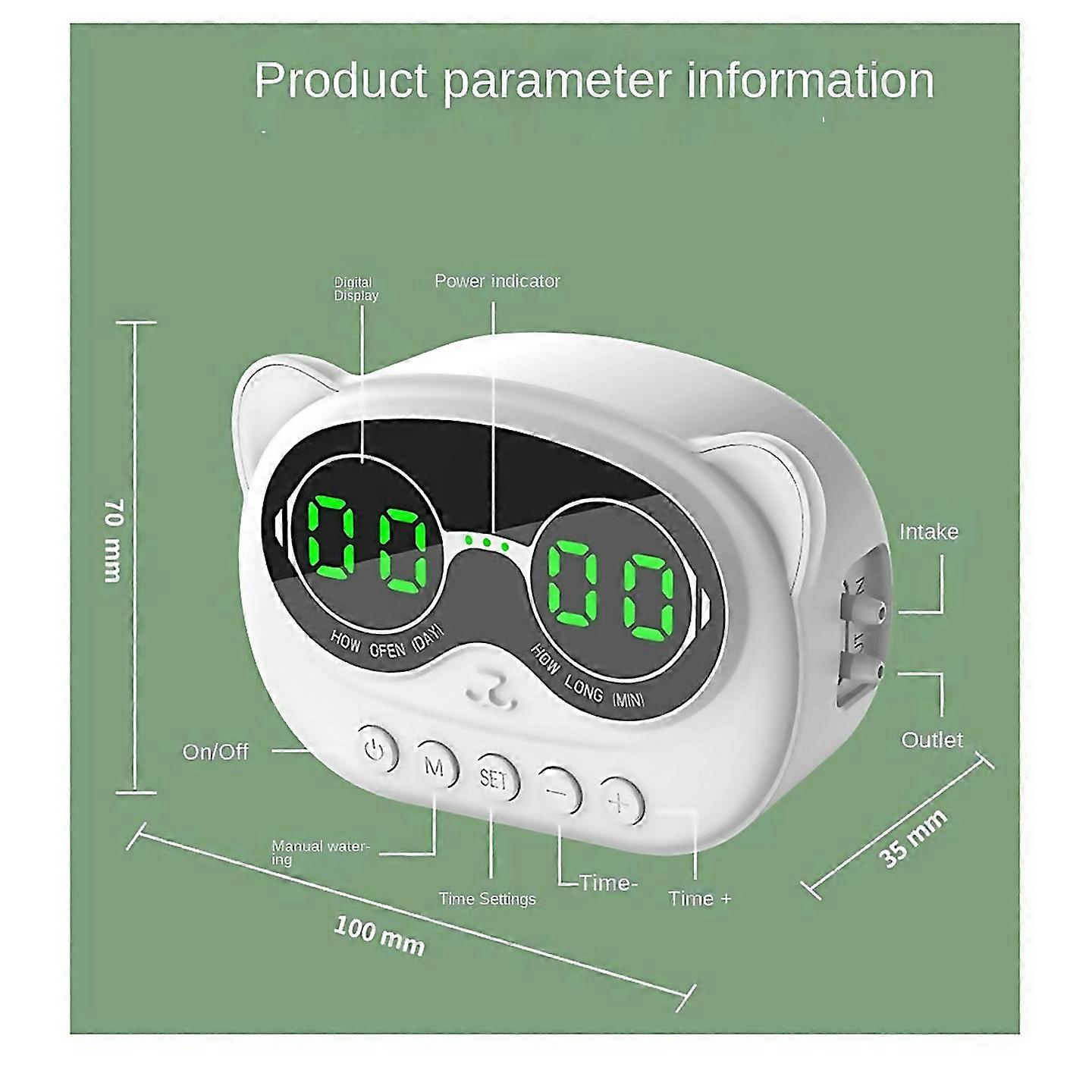 For Usbcharging Intelligent Timing Irrigation Controller Indoor Garden