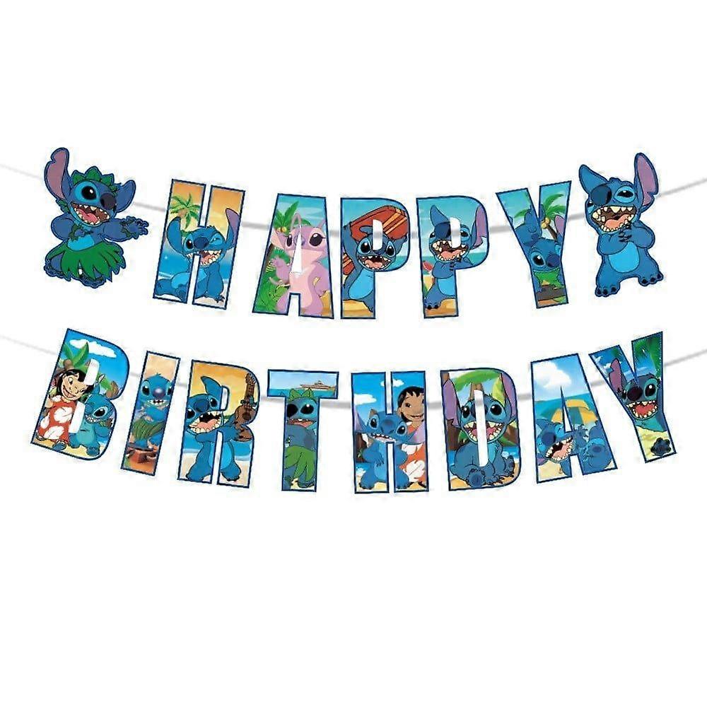 Stitch Banner For Shower Decorations Birthday Banner Party Decoration Party Supplies