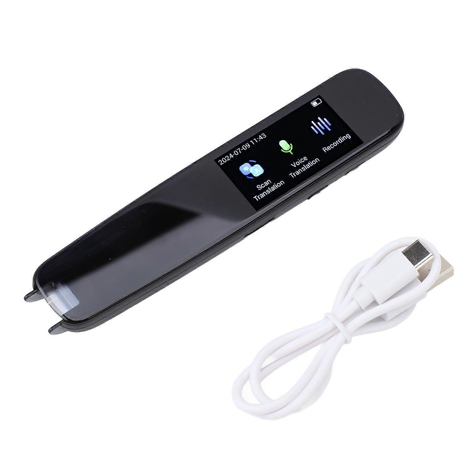 Scan Reader Pen Digital Translator Dictionary Pen Supporting 112 Multi Languages International Edition Translation Pen Scanner for Meetings Travel