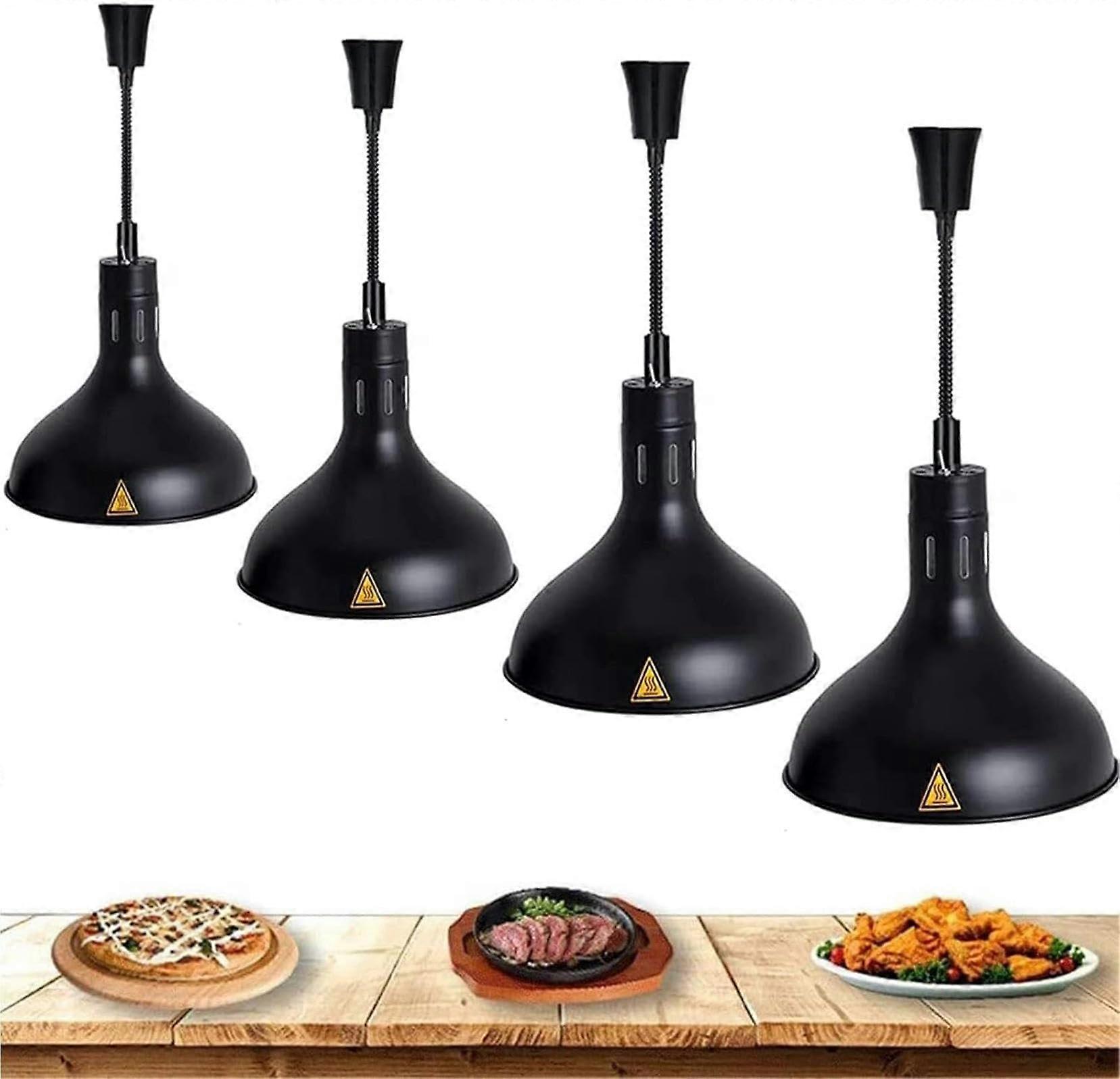 Food Heat Lamp Telescopic Pendant for Buffet and Catering - Adjustable Height, Durable Material, Efficient Food Heating