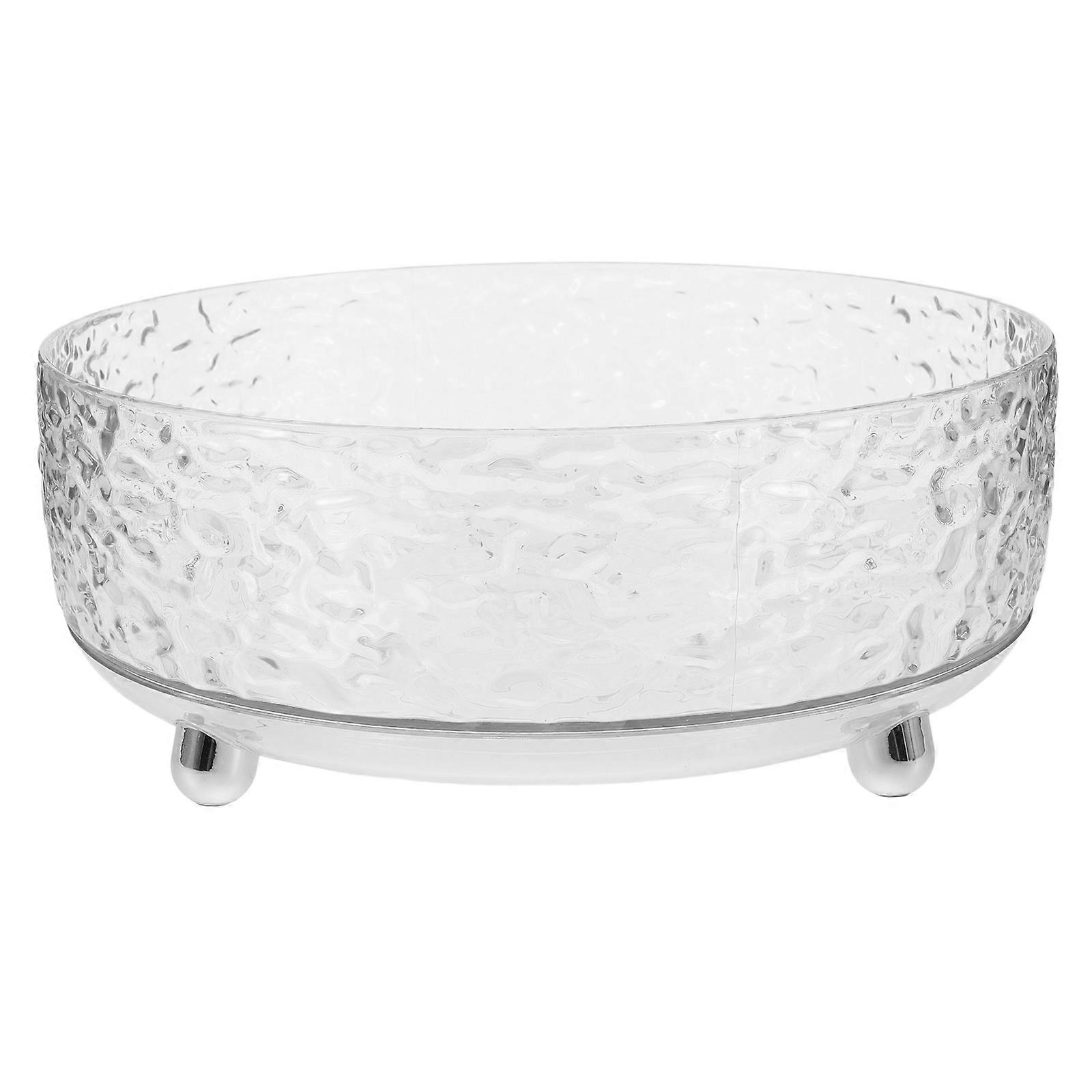 Transparent Rotating Makeup Tray Organizer for Vanity 2Pcs Set