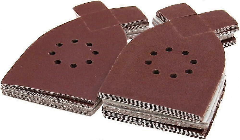 GrooFoo Palm Sander Sheets in 40-120 Grit for Smooth DIY Woodworking in British Homes