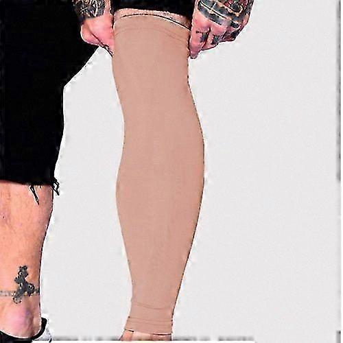 Full Leg Tattoo Sleeve with Non-Slip Clip for Tanning XL2X Size Single Leg Cover-Up Solution