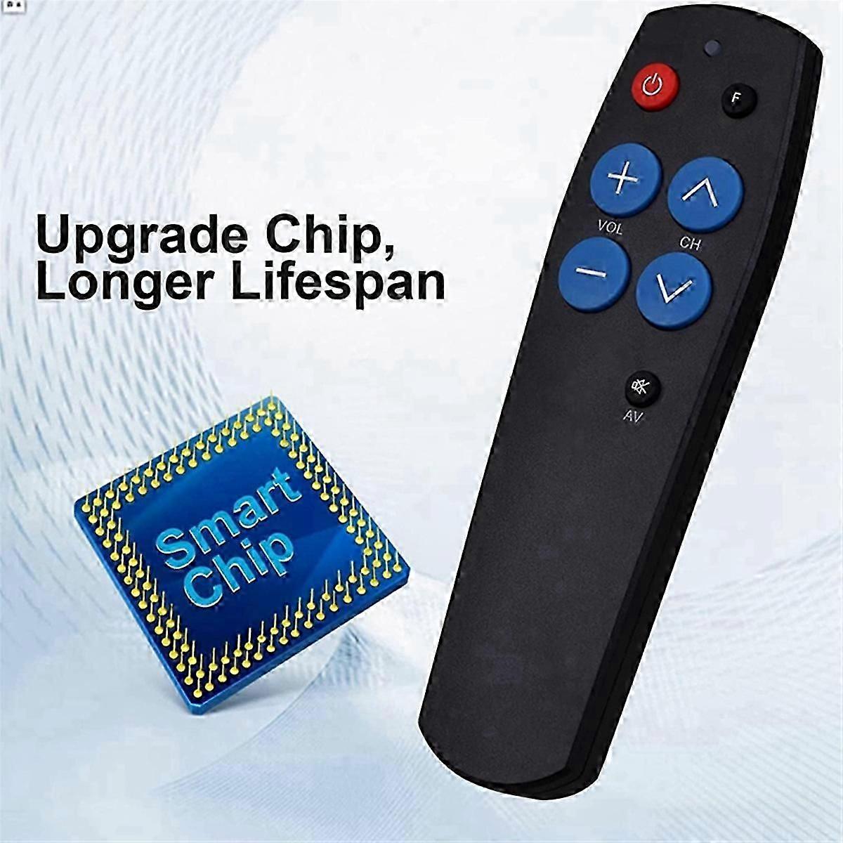 Universal Learn Remote Control for Seniors