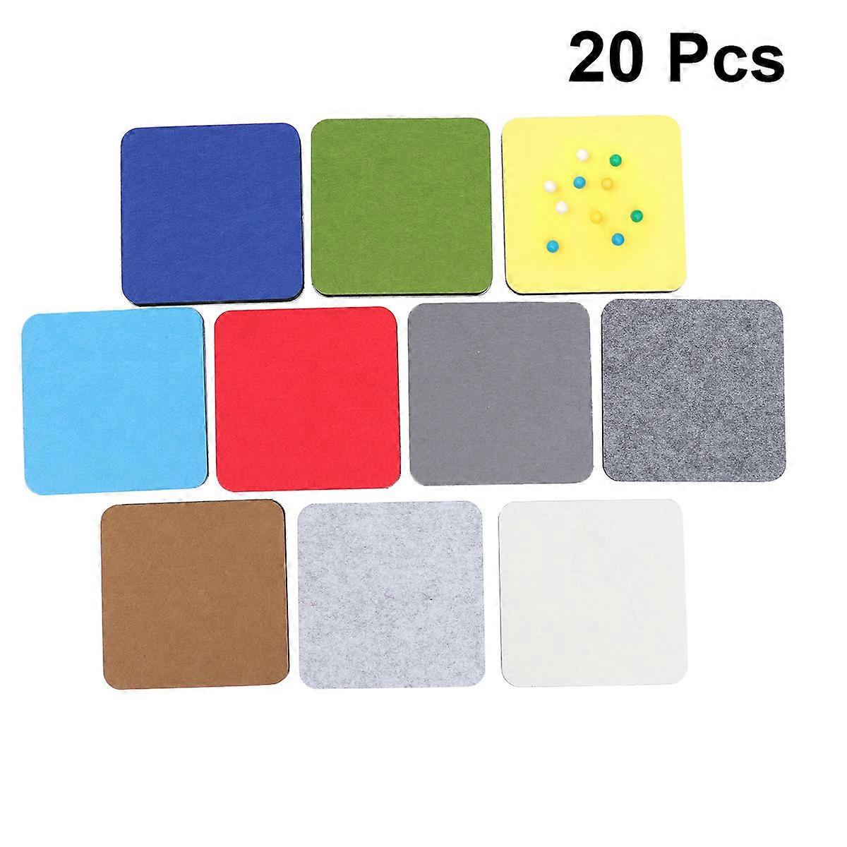 Creative Felt Wall Sticker Memo Board with 30Pcs for Use