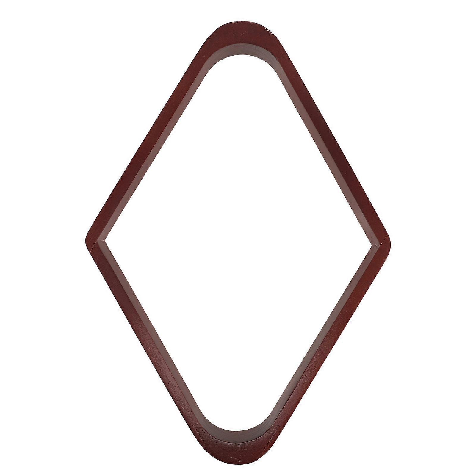 Pool Table Accessories Durable Wooden Billiard Ball Triangle Rack Ideal for Casual Players and Professionals in Rooms and Bars 1Pack