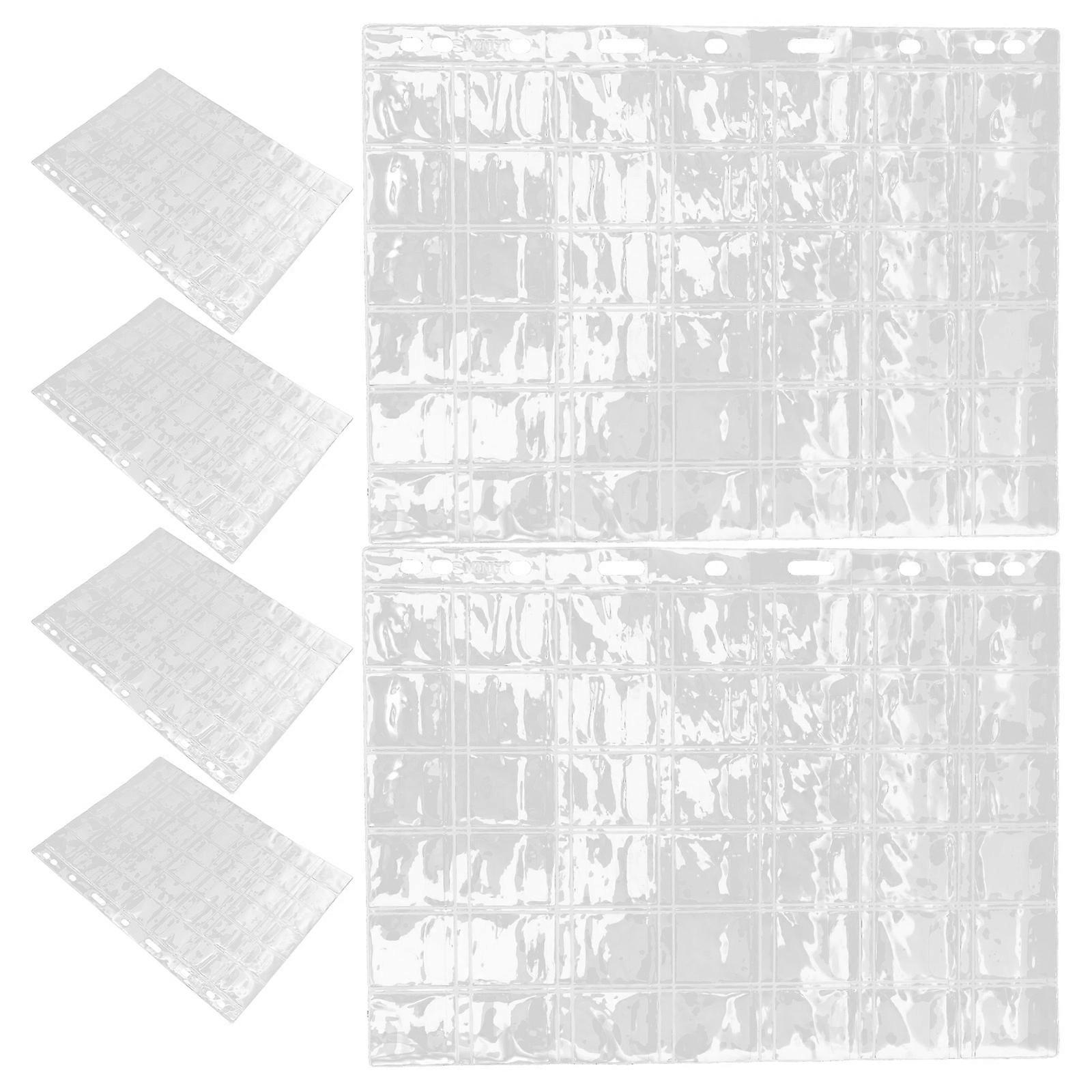 Stamp Storage Albums PVC Pages for Stamp Collecting 18 Sheets