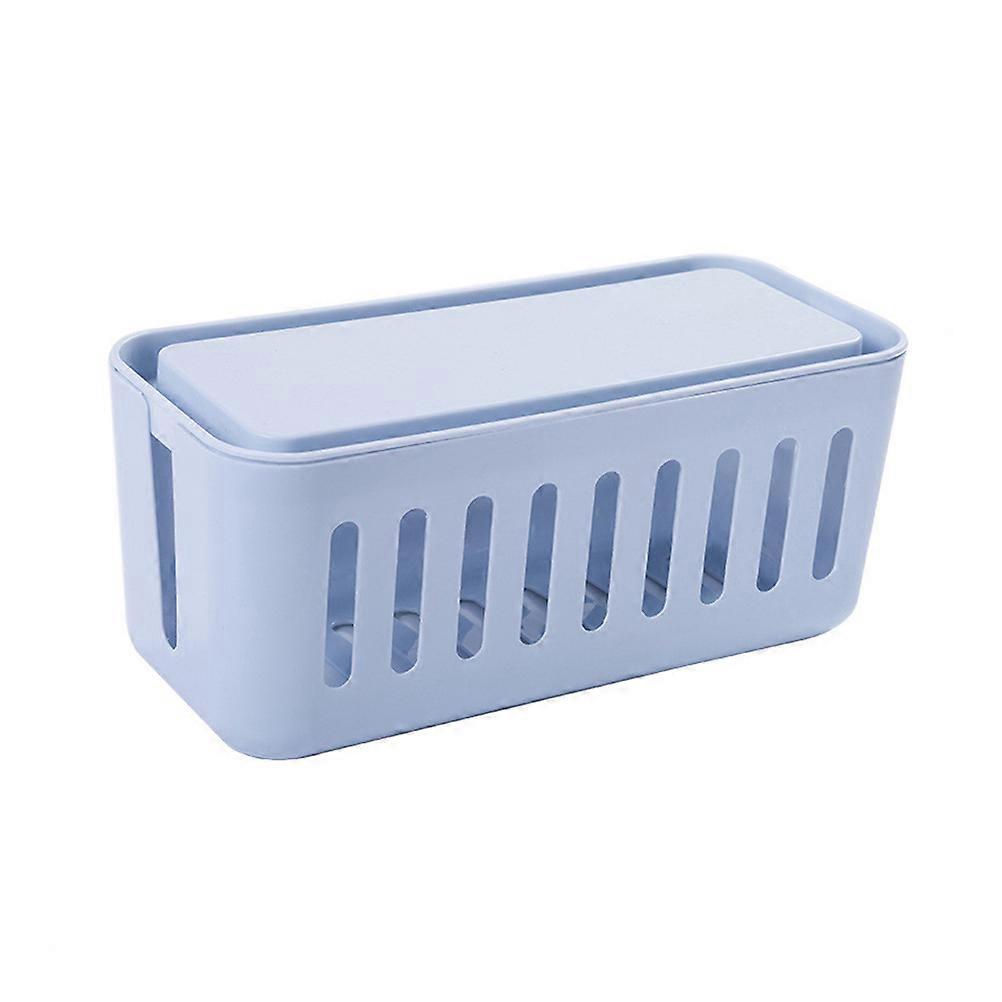Cable Management Box Cord Management Container Strip Cover for Storage 3Pcs