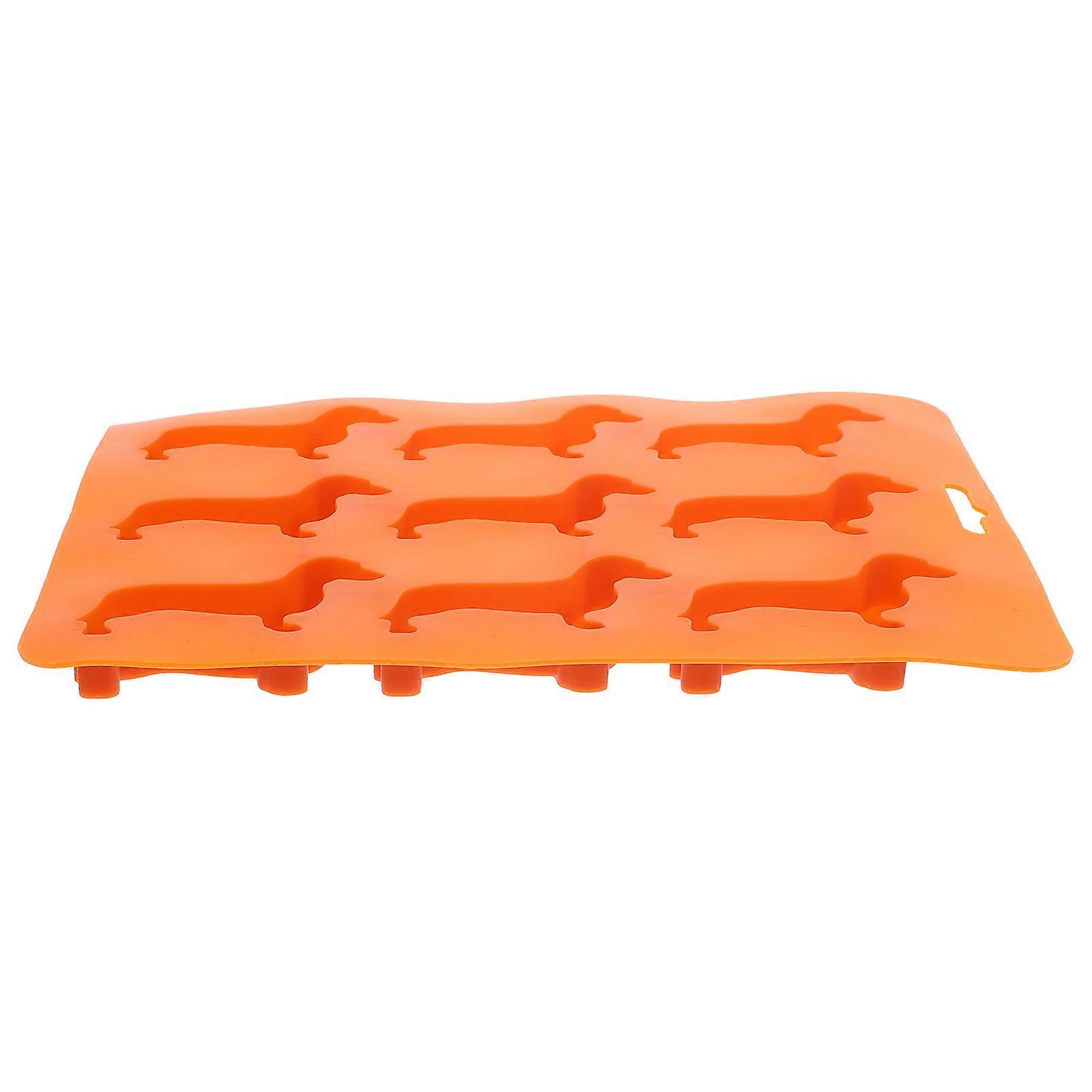 Animal Silicone Mold Chocolate Mold for Making 8Pcs Dog Pattern Candy