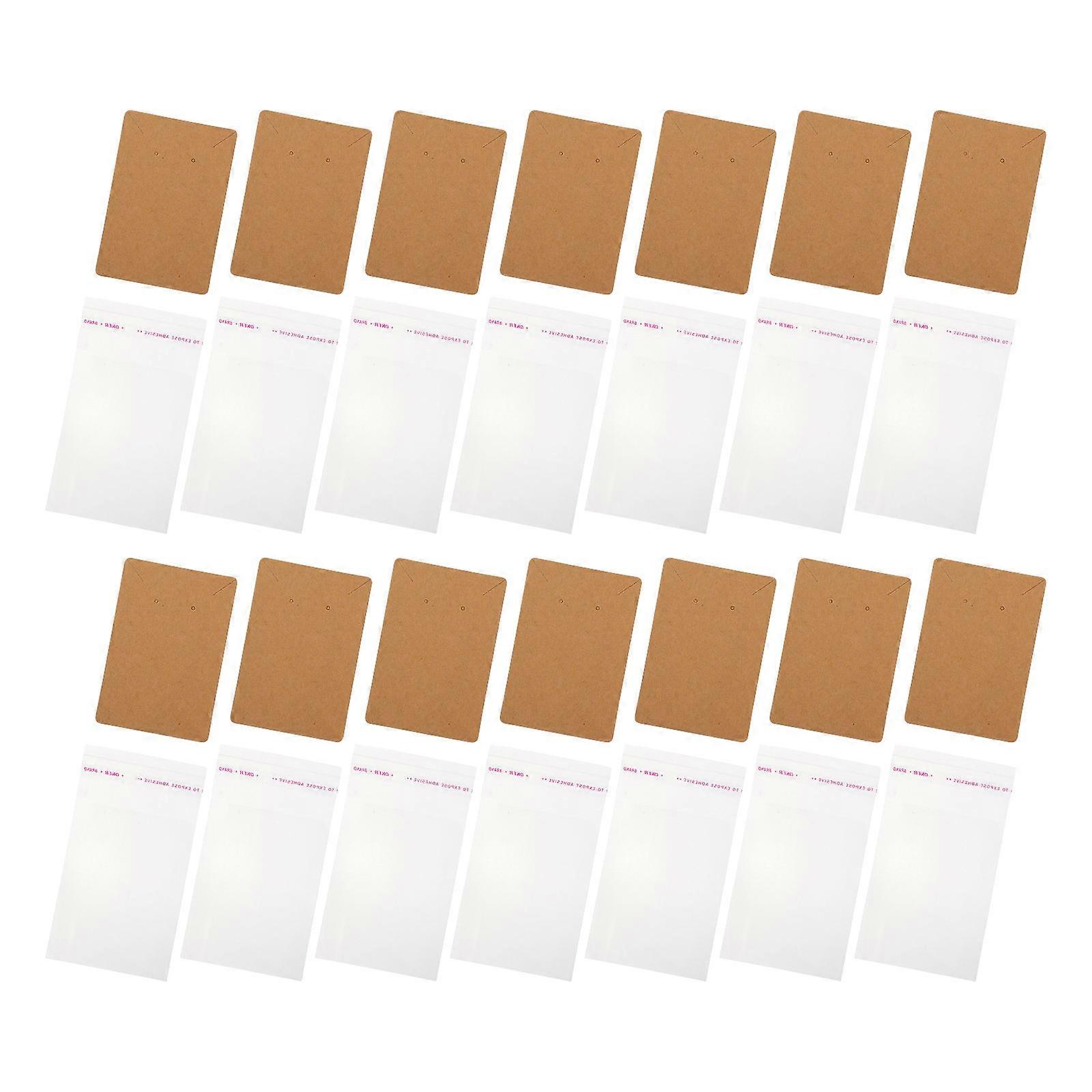 Earring Display Paper Cards for Organization 1Set of Storage Bags