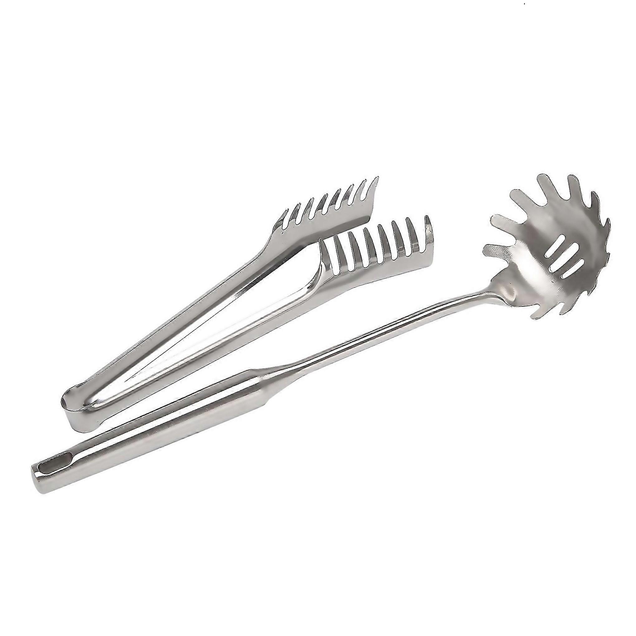 For 2 Pieces Stainless Steel Spaghetti Server Setpasta Spoon Server
