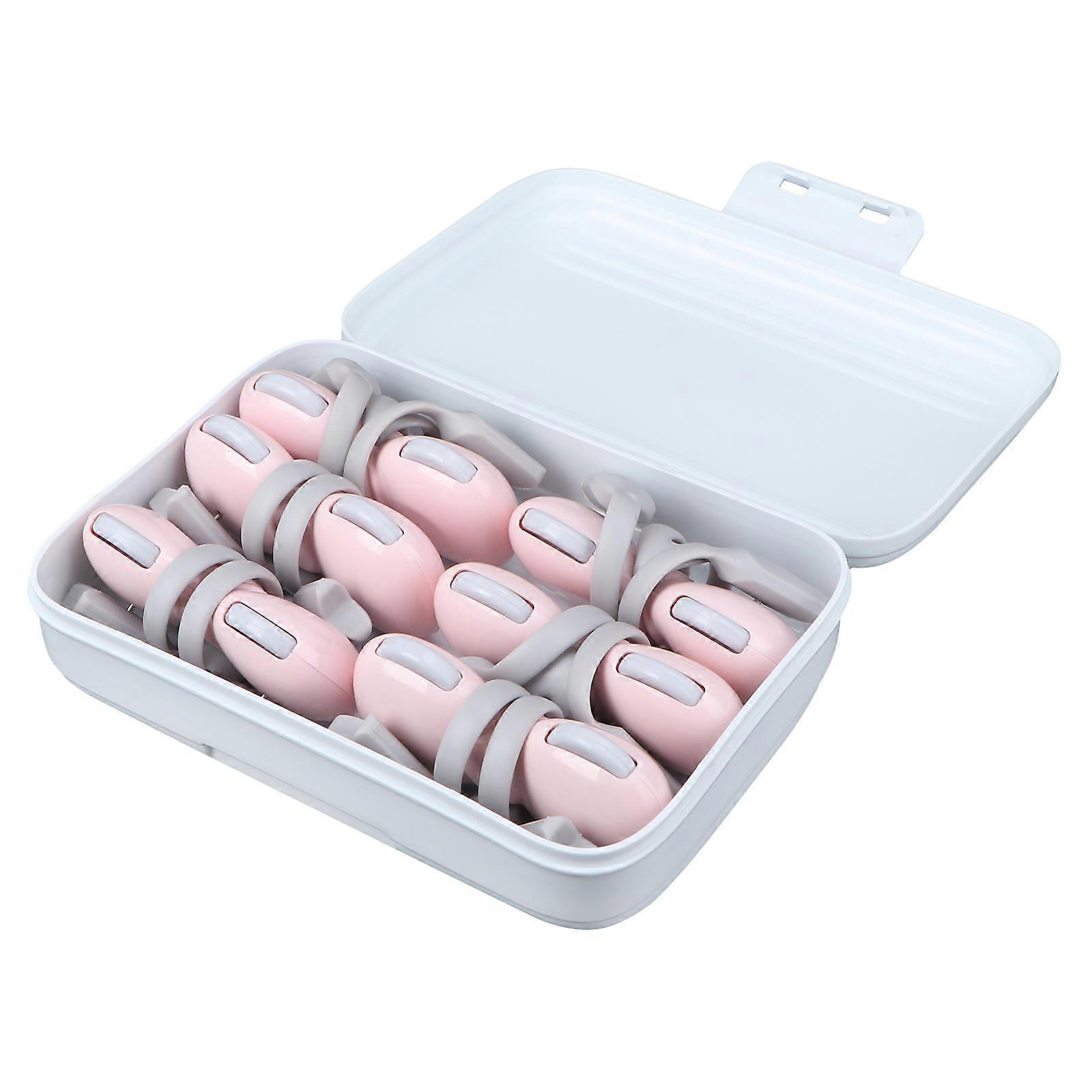 6Pcs Quilt Fixators Pink Anti-slip For Bedroom Quilt Cover Ensuring Secure Coverage