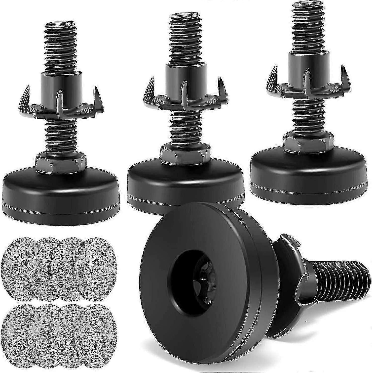 Nivelare picioare reglabile mobilier picioare 3 / 8 Unc Thread Mobilier Levelers reglabil nivelare picioare pentru scaune de masă Dulapuri Sofa Raiser 4pcs Tabl