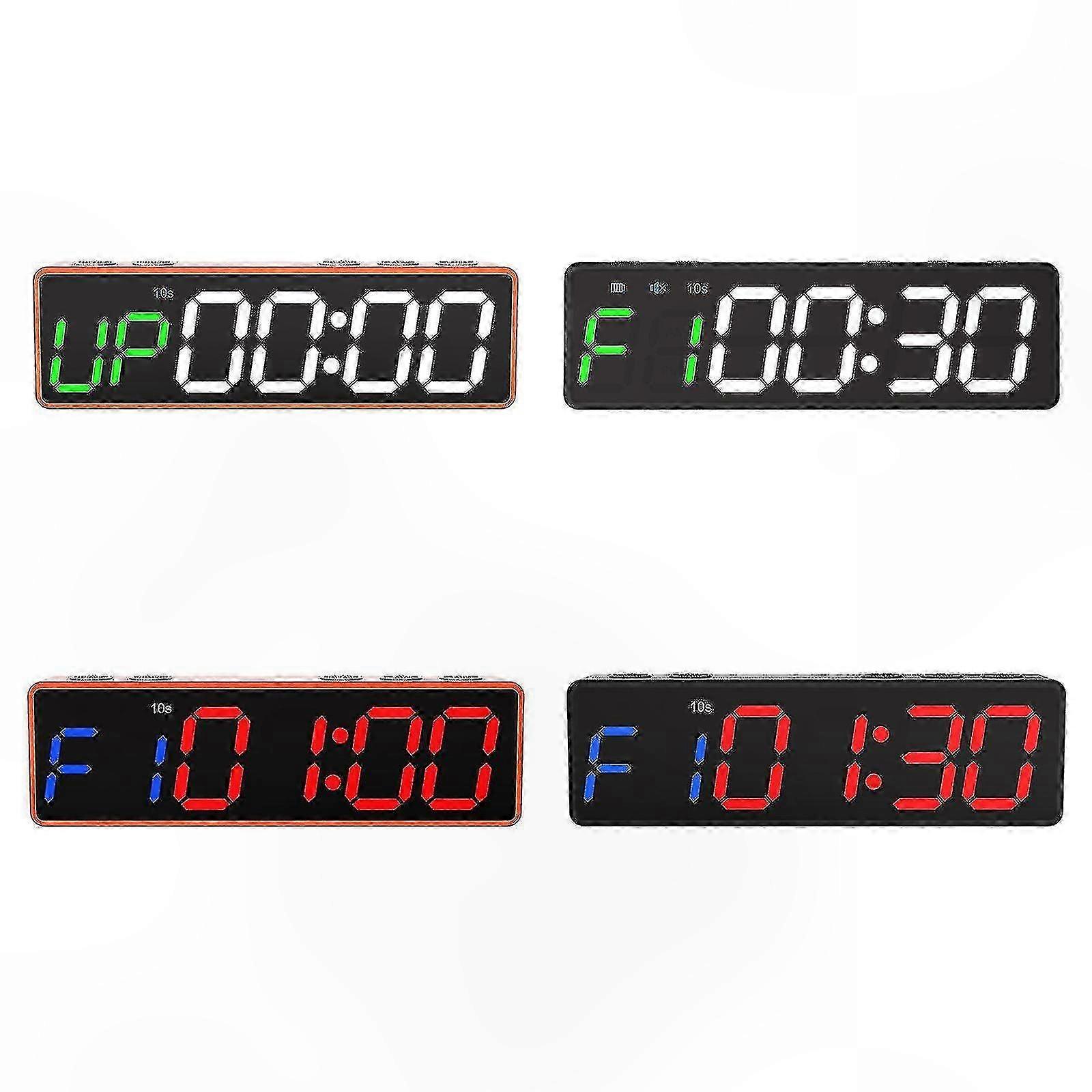 Interval Timer for Gym and Home Workouts Fitness Clock for Running Cycling Training