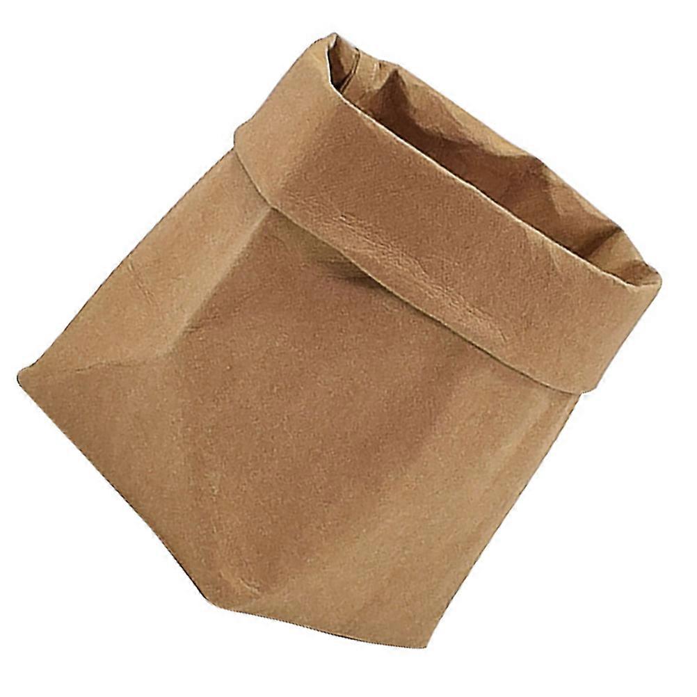 Khaki Paper Storage Container for Storage Use