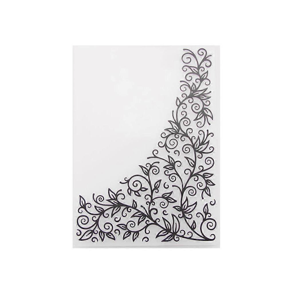 Embossing Template For Scrapbooking And Album Decoration 10.5 X 14.5 X 0.5 Cm Rectangle Style Craft Tool 1Set