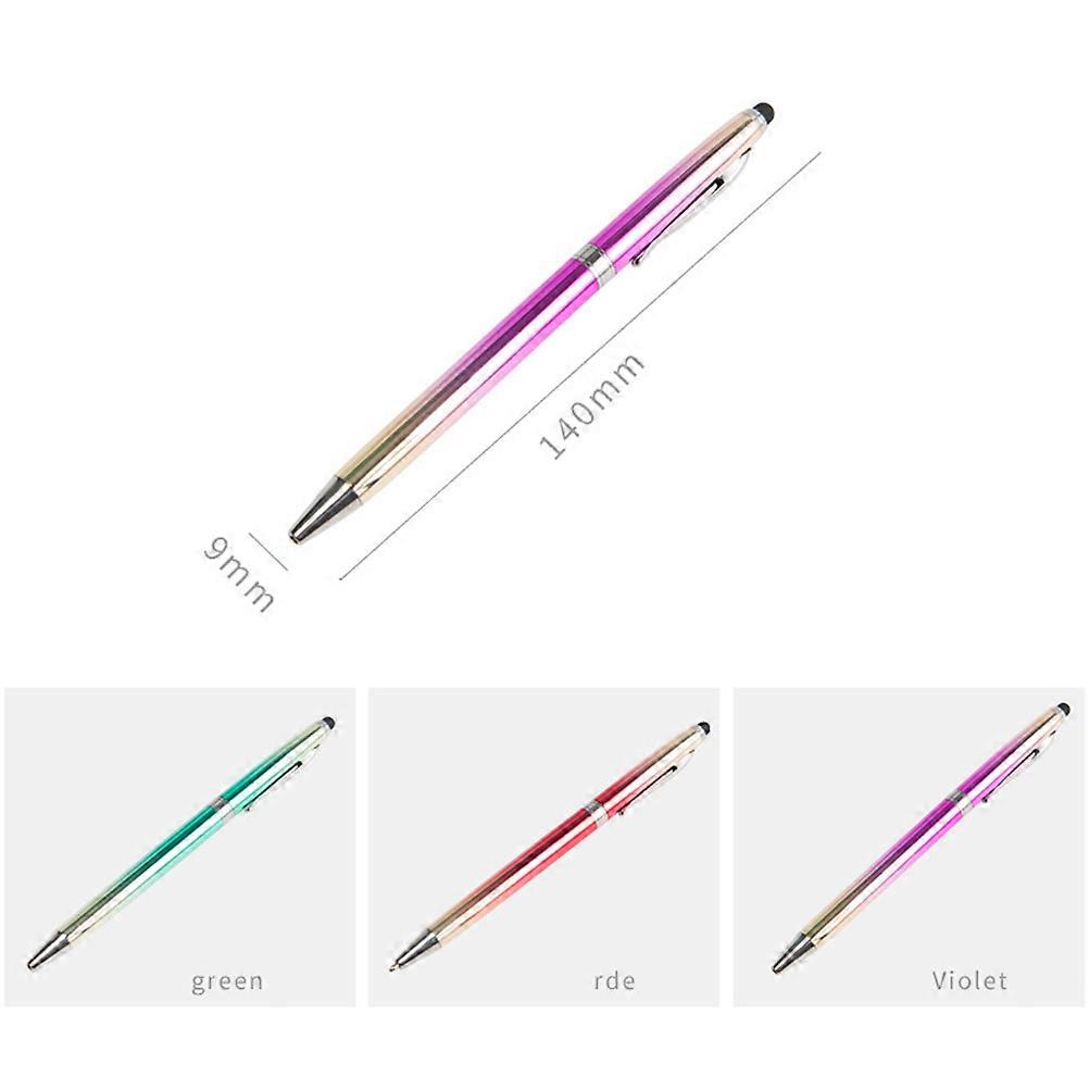 Multi Colored Gradient Ballpoint Pen Suitable For Professionals And Students 1.0 Mm And Stable Writing 1Pcs