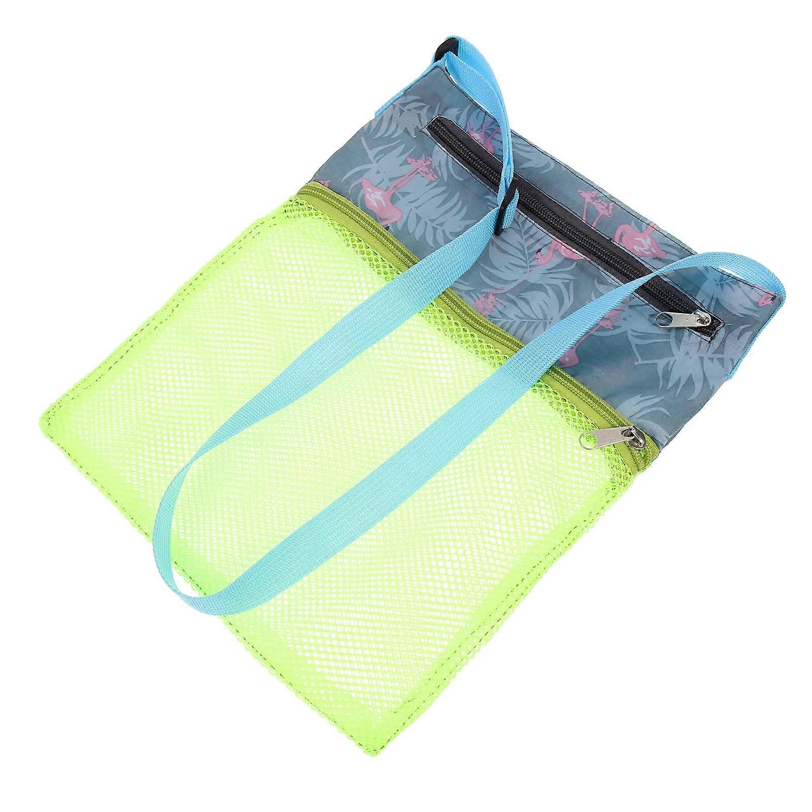 Multi-Function Mesh Bag Wear-Resistant Collecting Bag for Storage 3Pcs