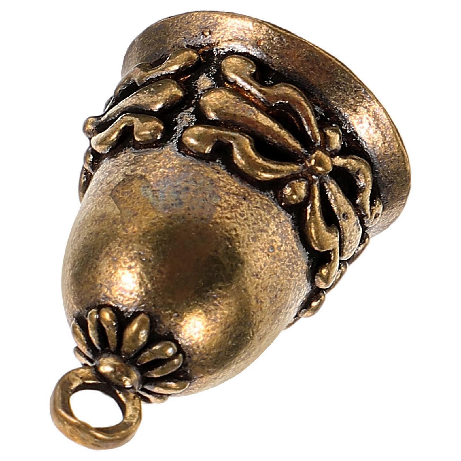 Brass Bell Pendant for Decoration Use Retro Style