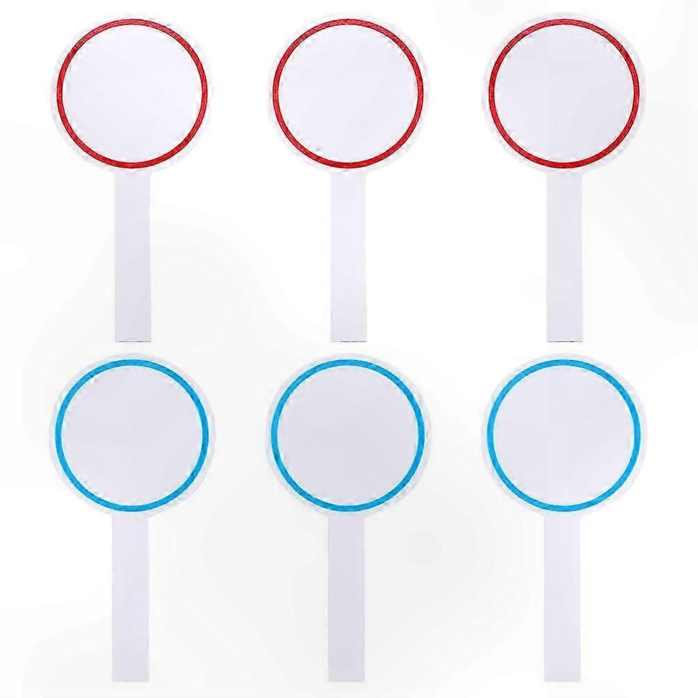 6-Pack Single-Sided Dry Erase Boards for Classroom and Office Activities