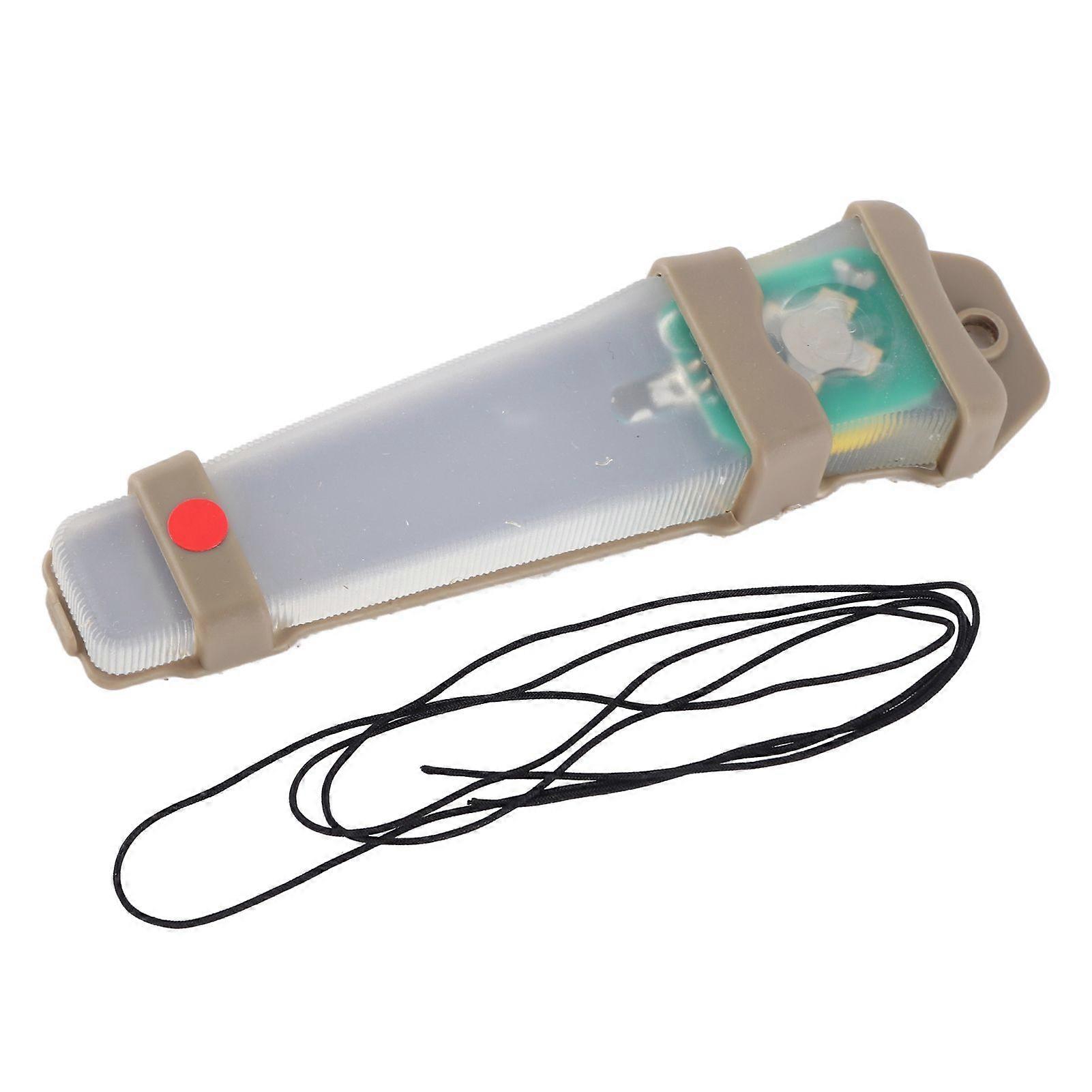 Signal Light Molle Waterproof Hunting Helmet Safety Light Emergency Helmet Mounted StrobeMud Color Bottom Red Light