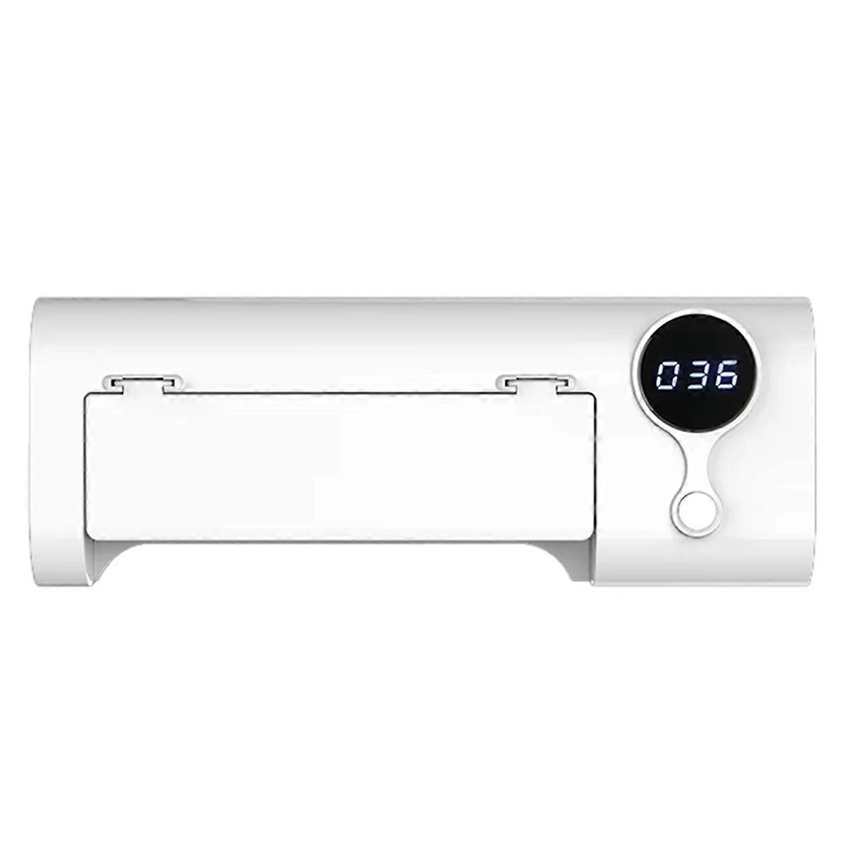 Wall-Mounted Toothbrush Sterilizer And Bracket, 4 Toothbrush Slots