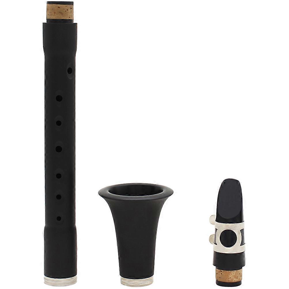 Keyless Clarinet Beginner Clarinet for Practice 2Pcs Wind Instrument