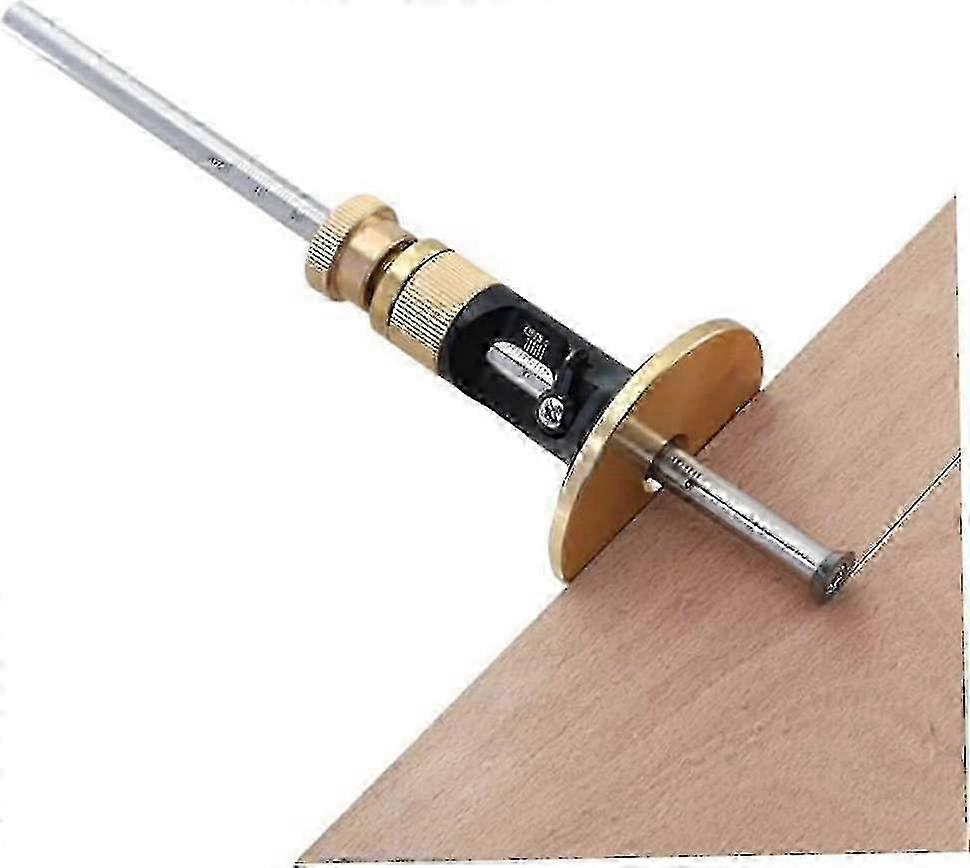 Wheel Marking Depth Gauge Scriber Woodworking Measuring Ruler Line Drawing Tool Hardware Tools Home Tools(1pcs)