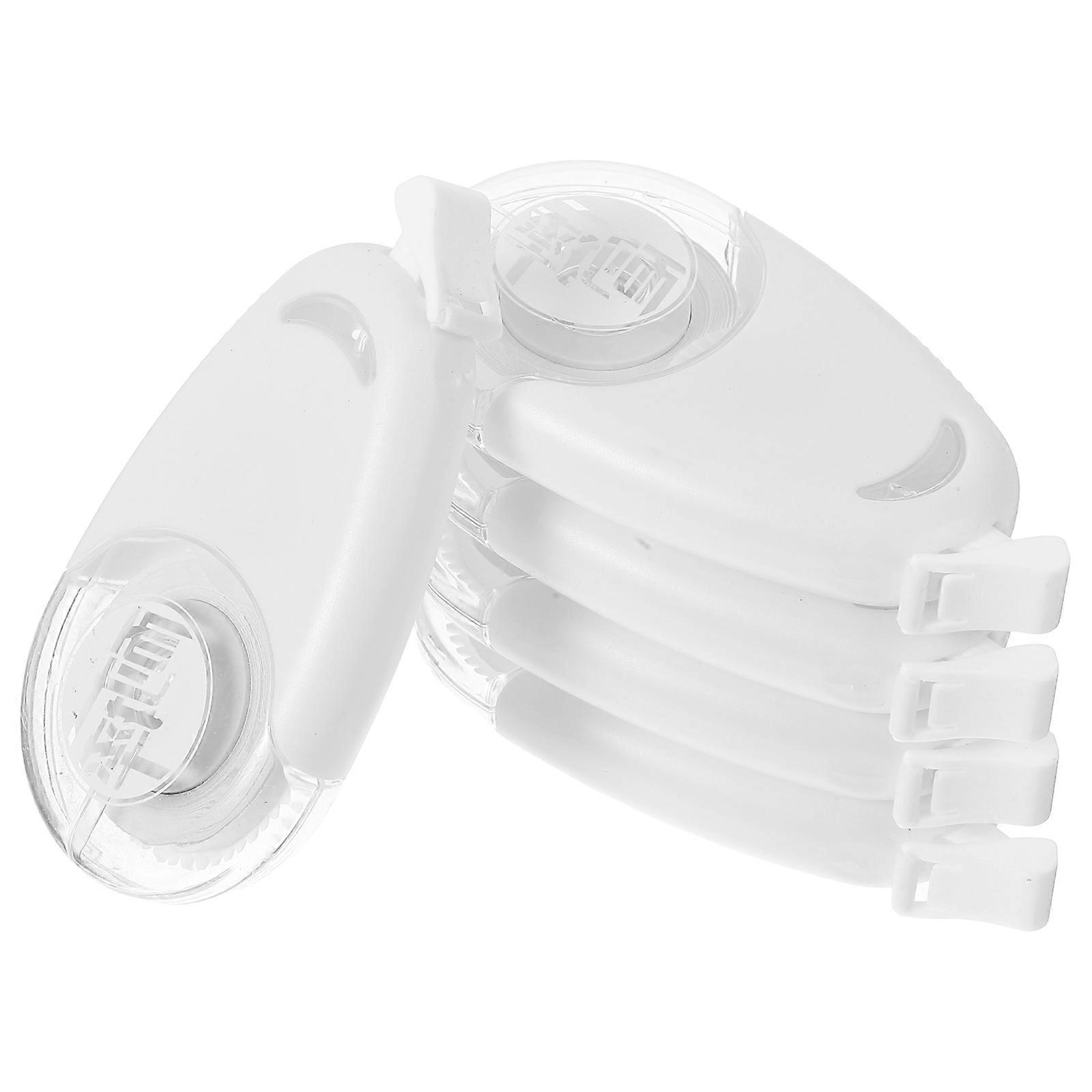 Portable Correction Tape Roller for Students 10Pcs White Tape Applicator