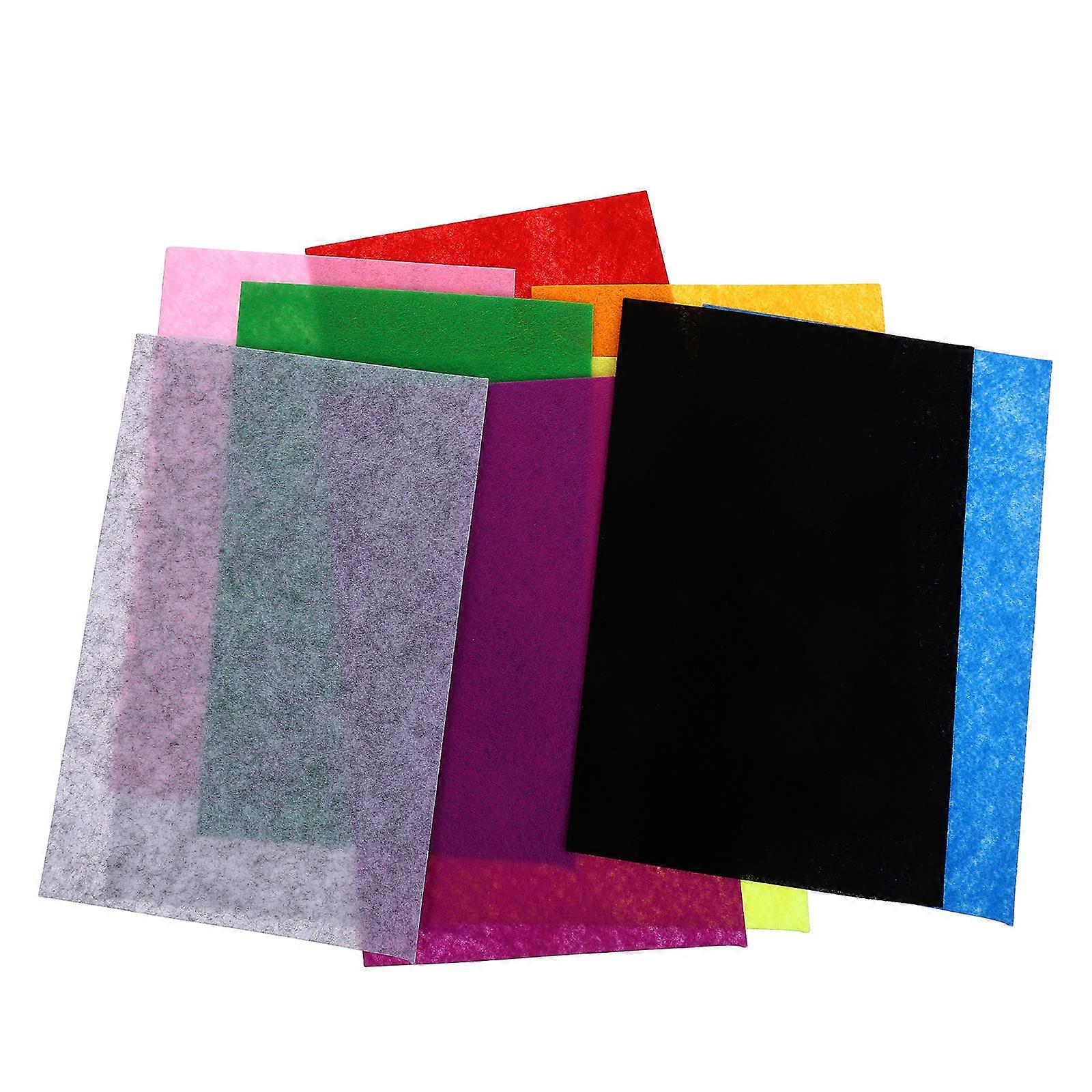 Quilting Felt Fabric Sheets Assorted Color Rectangular Soft Durable For Diy Projects Sewing Scrapbooking 20Pcs