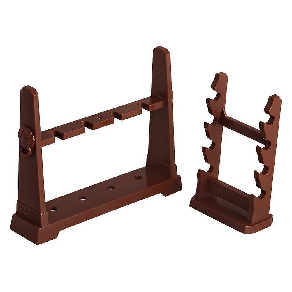 6Pcs Sword Holder Stand for Miniature Models Figures Collection