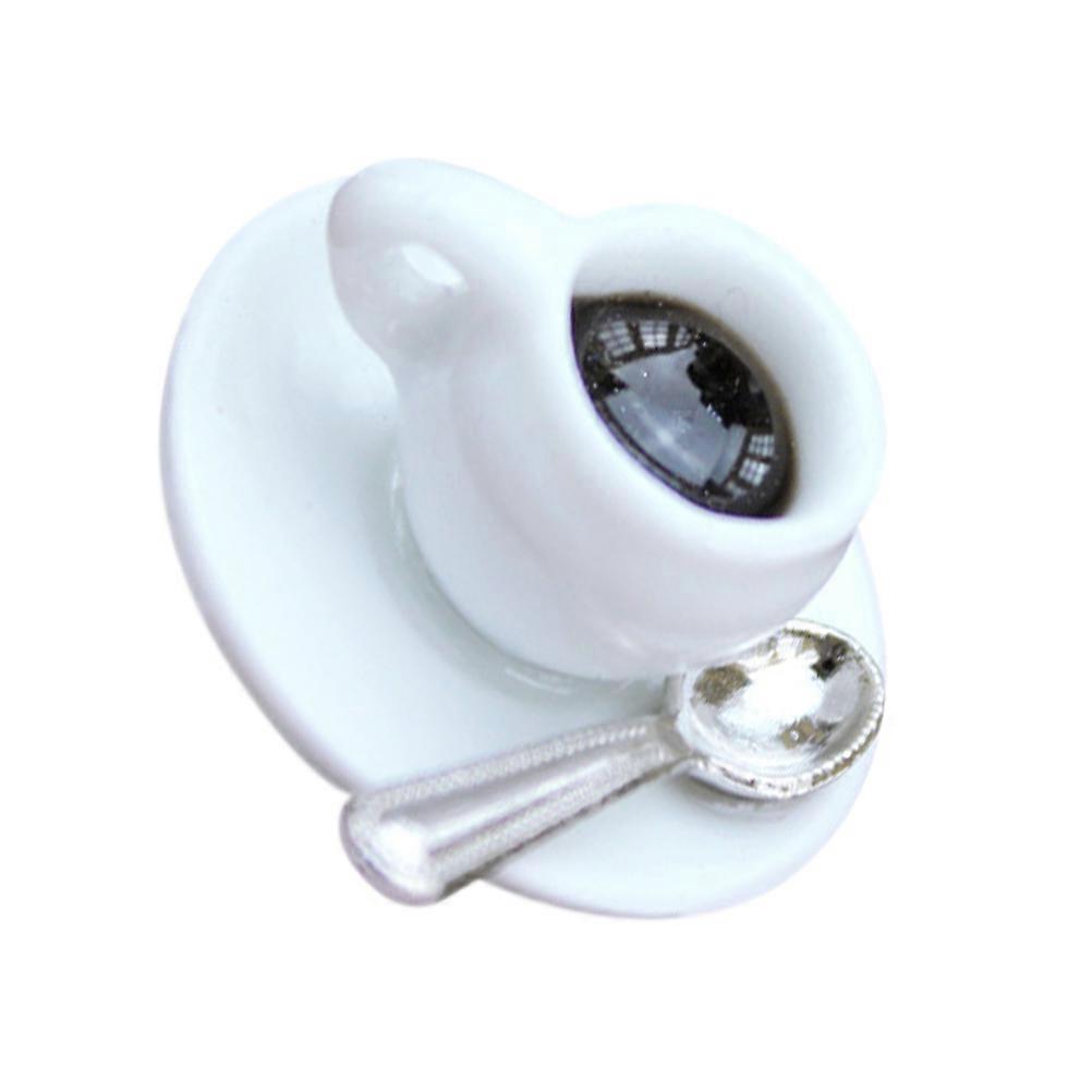 Mini Ceramic Coffee Cup Decor for Decoration Mini House Model