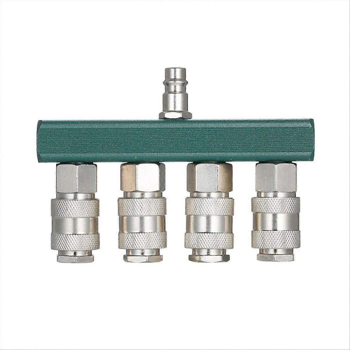 Air Compressor Splitter with 4 Couplers