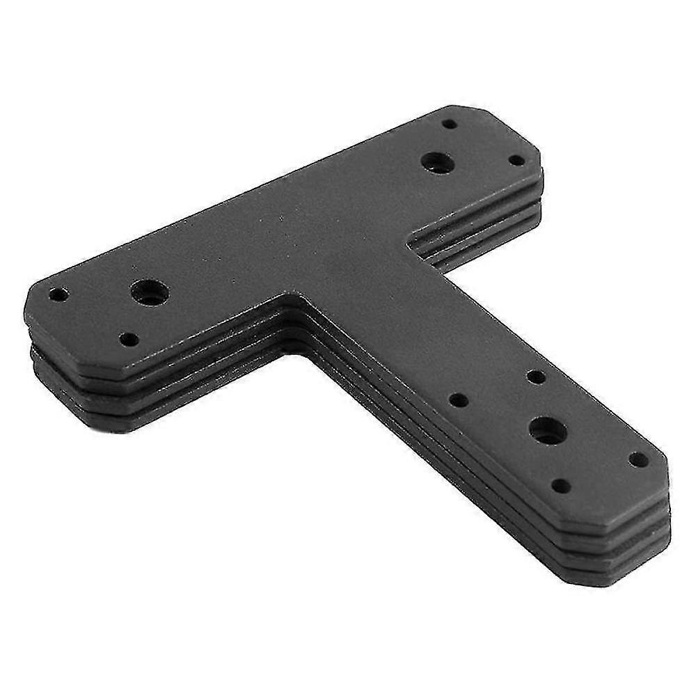 Column To Beam Connectors T Brackets-4mm Thick For Patch Plates-4pack