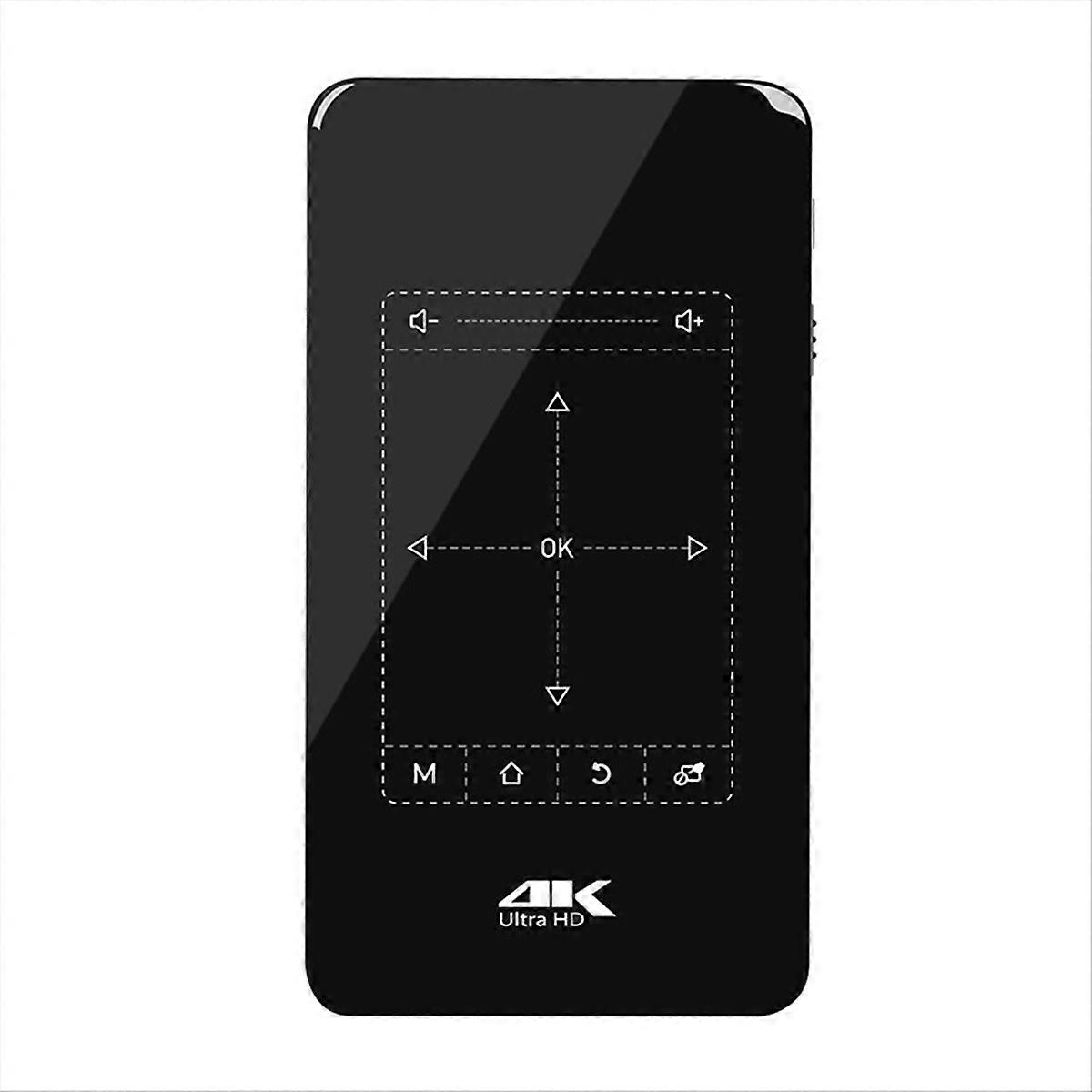 3D Mini Projector WIFI Android 4K HD Projectors Decoding (EU)