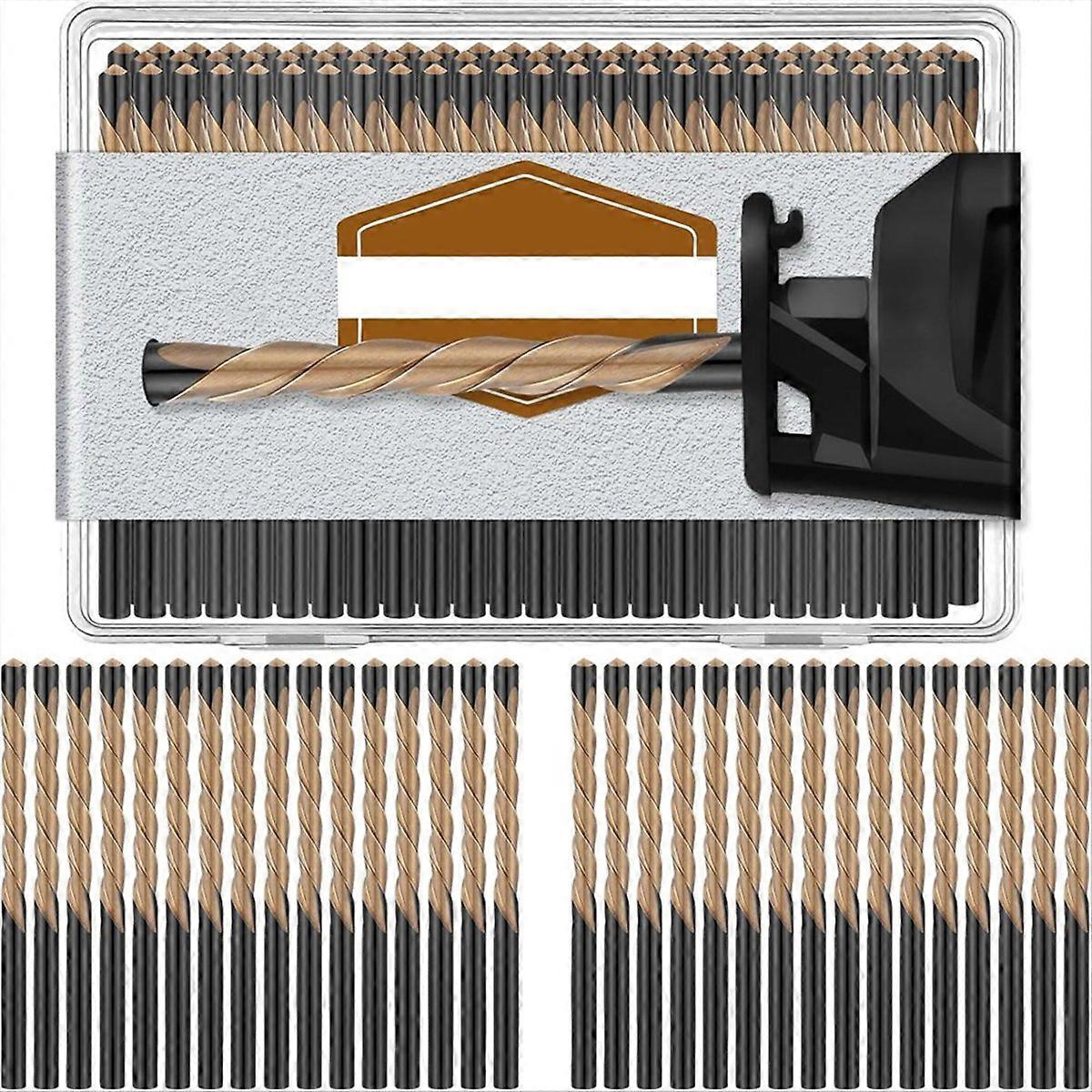 100pc Drywall Drill Bits Pilot Point Cutting Drill Bits