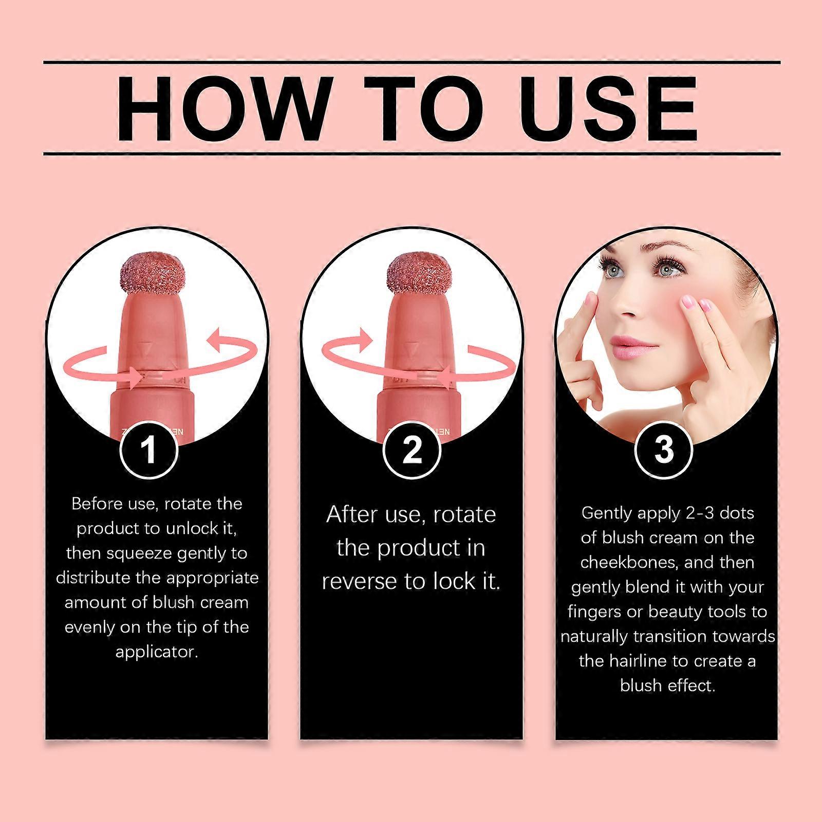 EELHOE Blush Crème Scintillant Baie, Teinte Light And Light