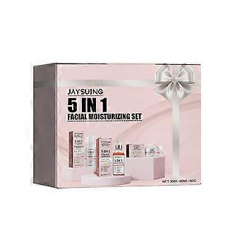 Youdaoplaceholder0 5-In-1 Facial Moisturizing Set Hydrates, Moisturizes, Deeply Nourishes, Whitens, Brightens And Tightens The Skin