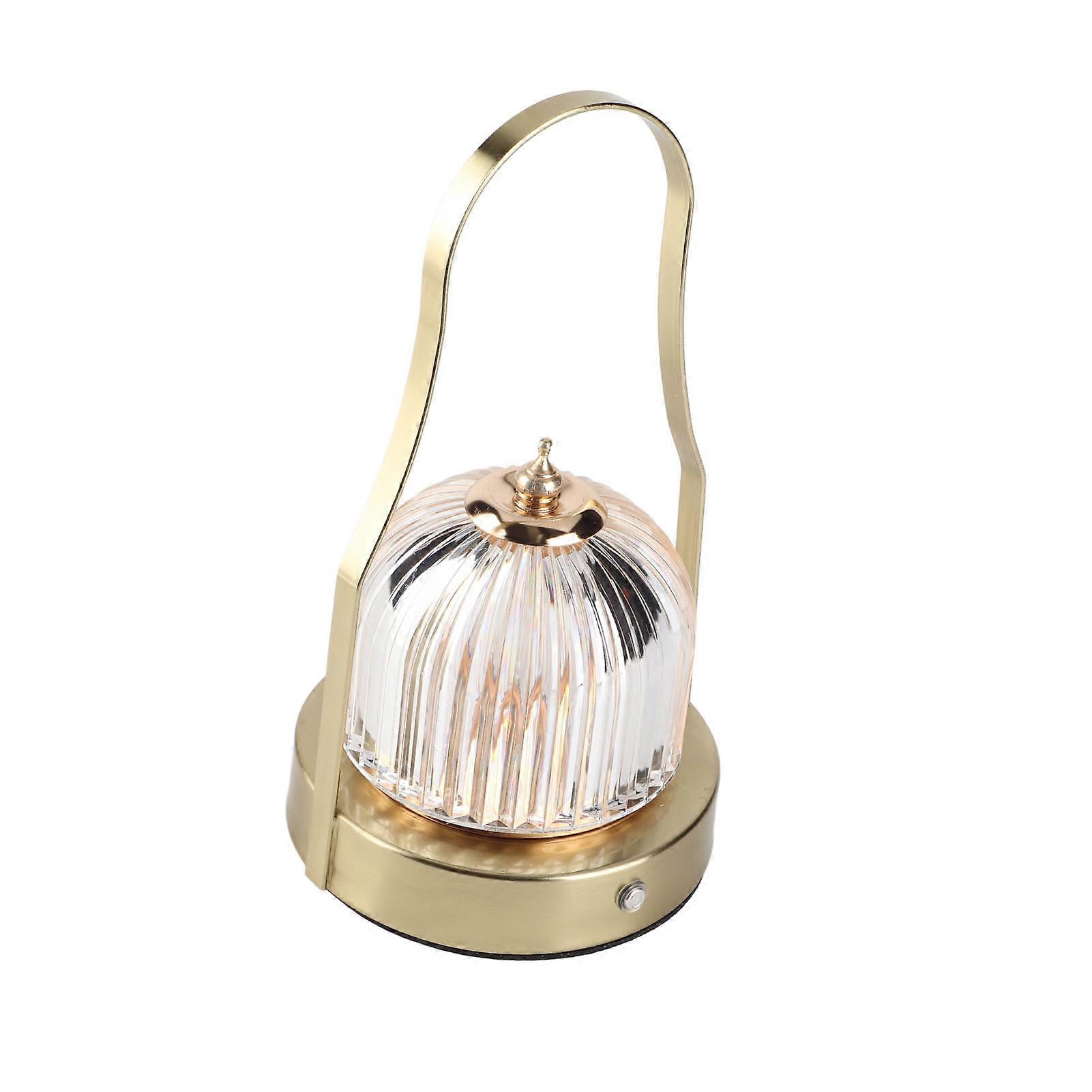 Portable Cordless Lantern LED Table Lamp USB Rechargeable 3600mAh Battery Operated 3 Color Temperature Touch Dimmable Night Lamp 