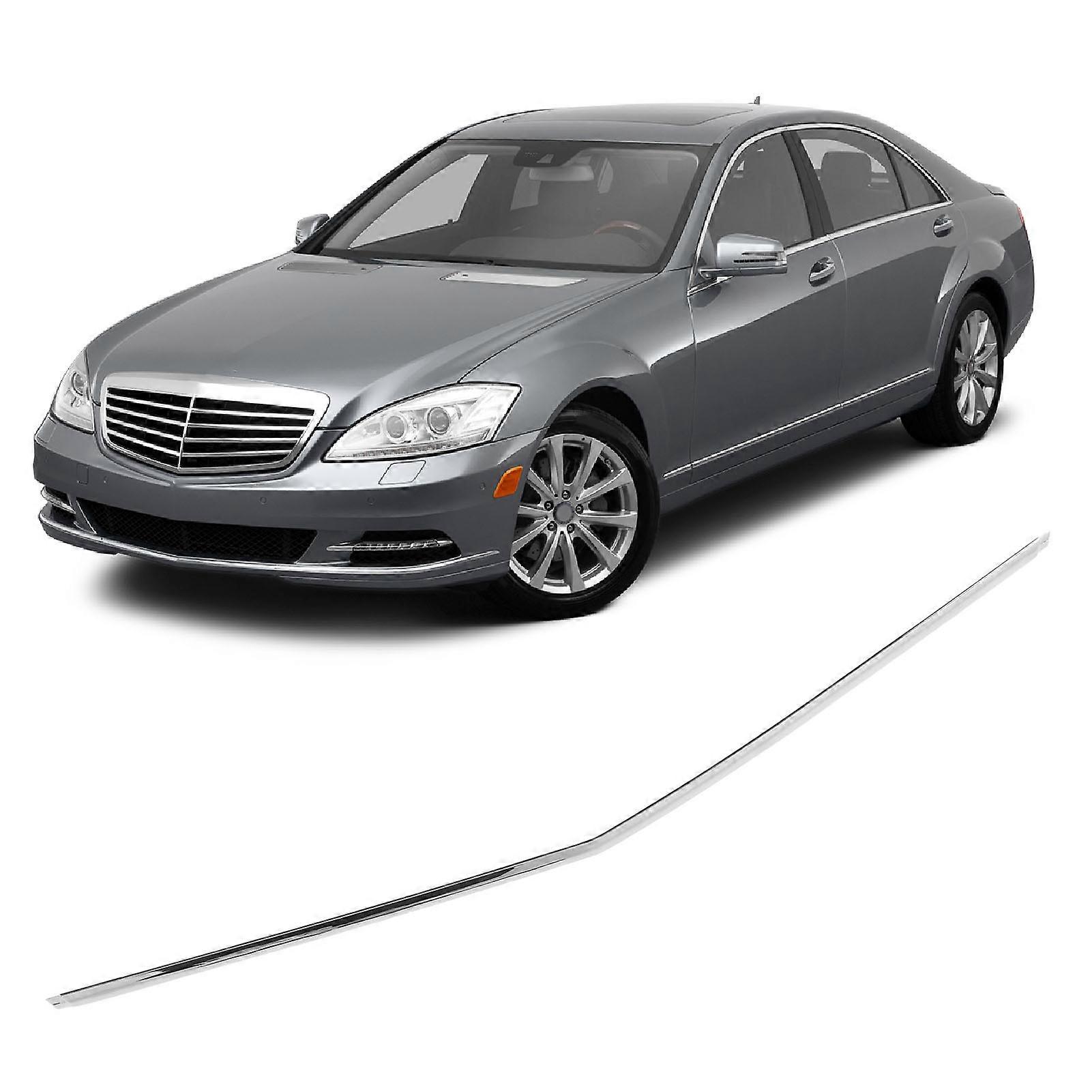 Front Bumper Trim 2218850021 Middle Outer Molding Replacement For Benz S350 S400 S550 S60 S63 S65 AMG 
