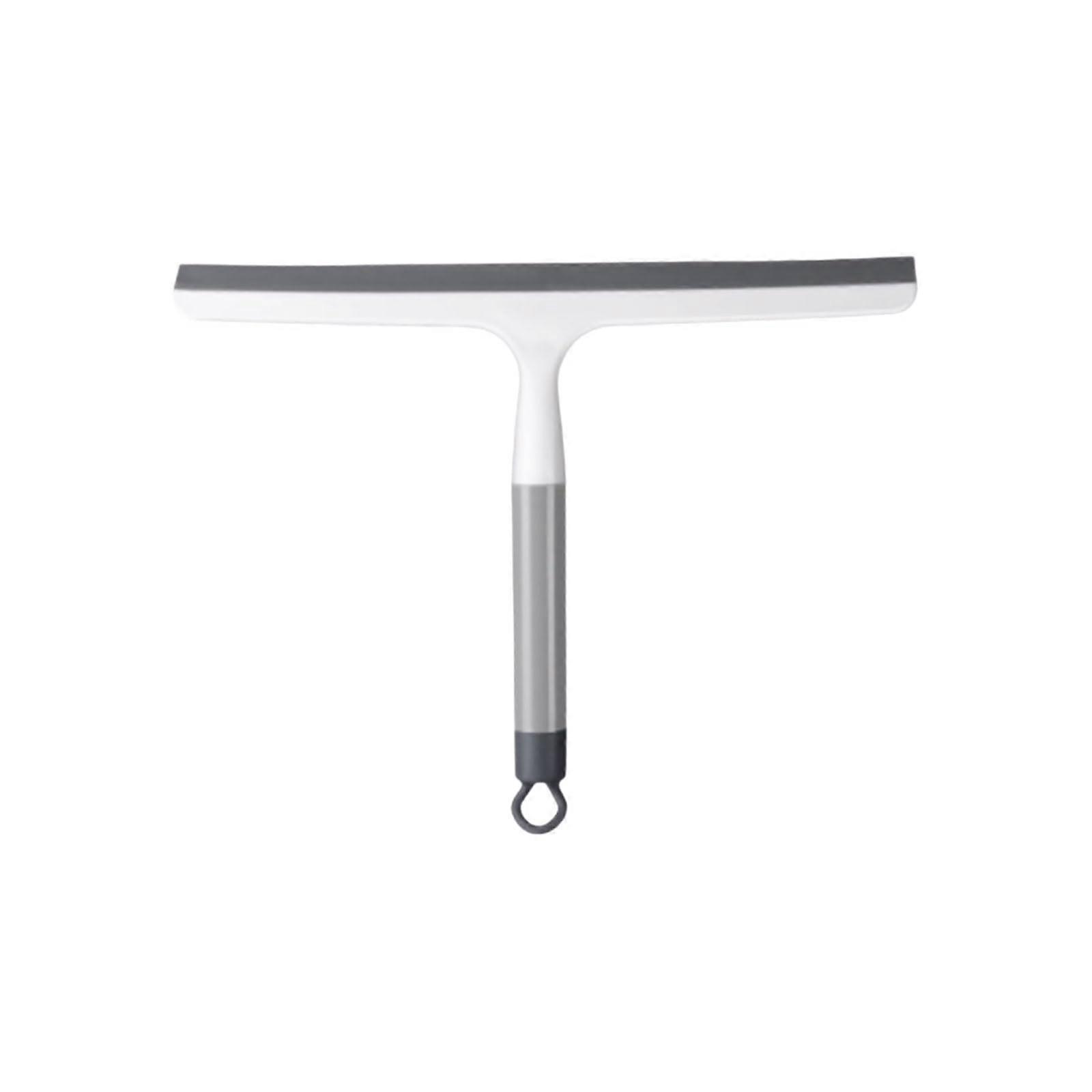 Multifunctional Plastic Squeegees For Window Cleaning Lightweight Grey Hangable Shower Door Squeegees