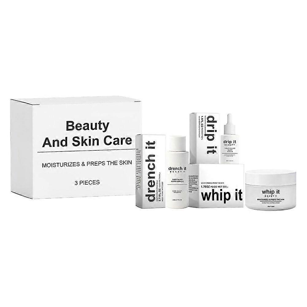 24-Hour Hydrating Skincare Set with Botanical Extracts for Dull and Dehydrated Skin