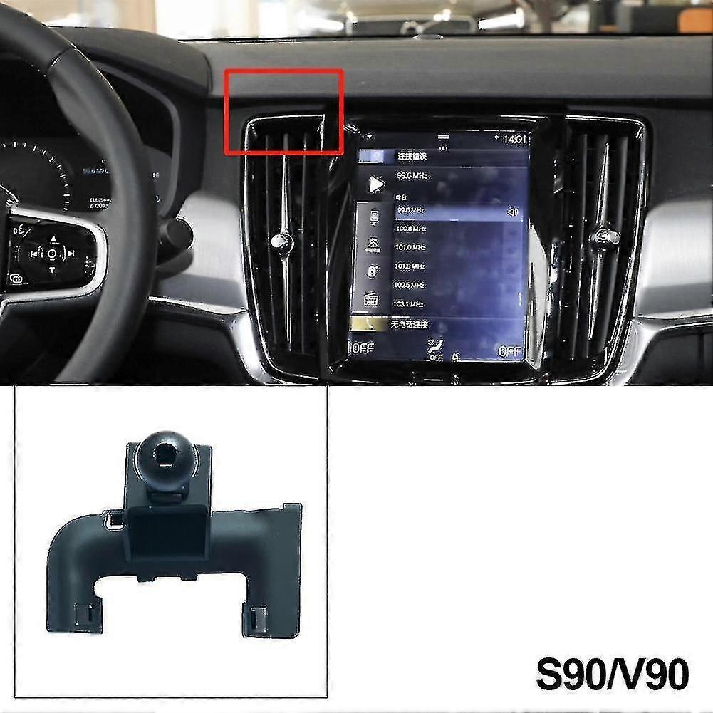 حامل هاتف قابل للتعديل لفولفو XC40 XC60 S90 V90 2018-2020