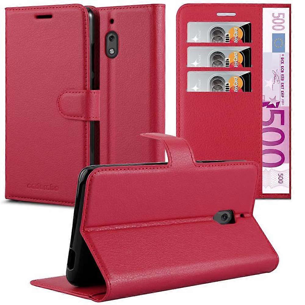Nokia 2.1 Case - Protective Case with Card Slots and Stand Function