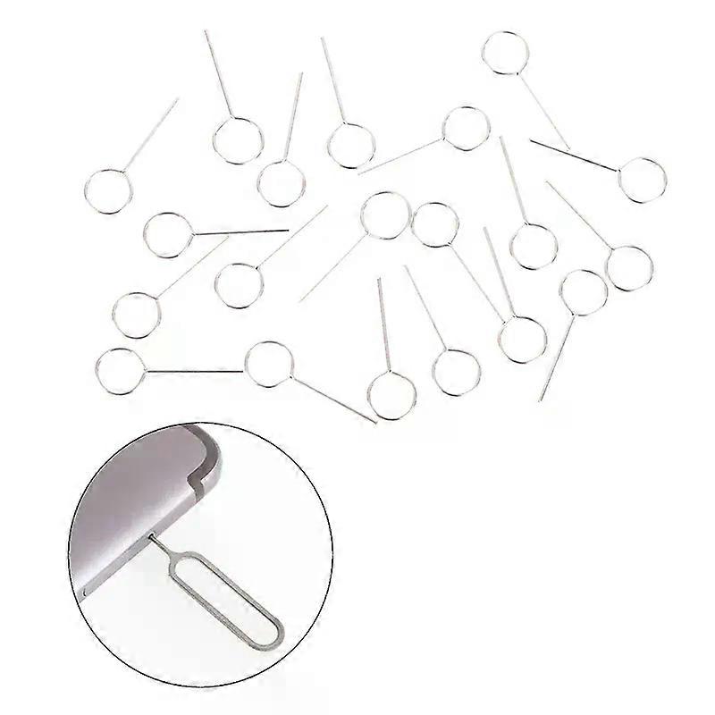 100pcs For IPhone 13 Xiaomi Samsung huawei Eject Sim Card Ejector Tool Pick-up Pin Universal Mobile Phone Remover Tray to Open