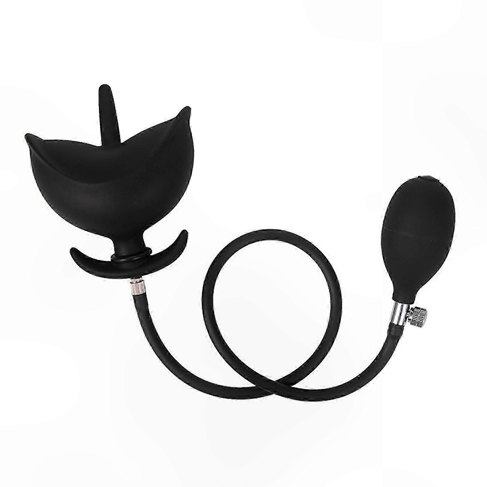 Inflatable Silicone Butt Plug for Enhanced Pleasure - Men & Women Couples