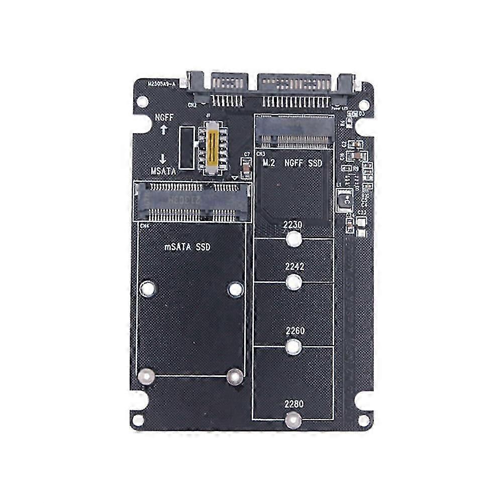 M.2 SolidState SSD to Sata3 SerialToSerial Adapter Card M.2 to SATA3 Converter, DualUse 2In1, Switch SZRH
